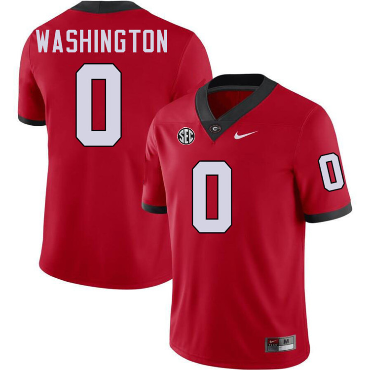 Darnell Washington Georgia Jersey,University Of Georgia Bulldogs Football Jersey,Uniforms,Gears-Red